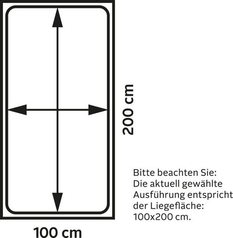 Westfalia Schlafkomfort Polsterbett