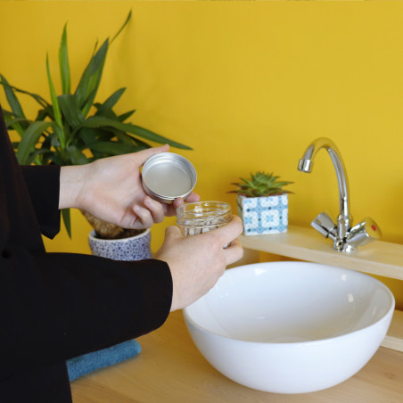 Lamazuna Pot de rangement en verre