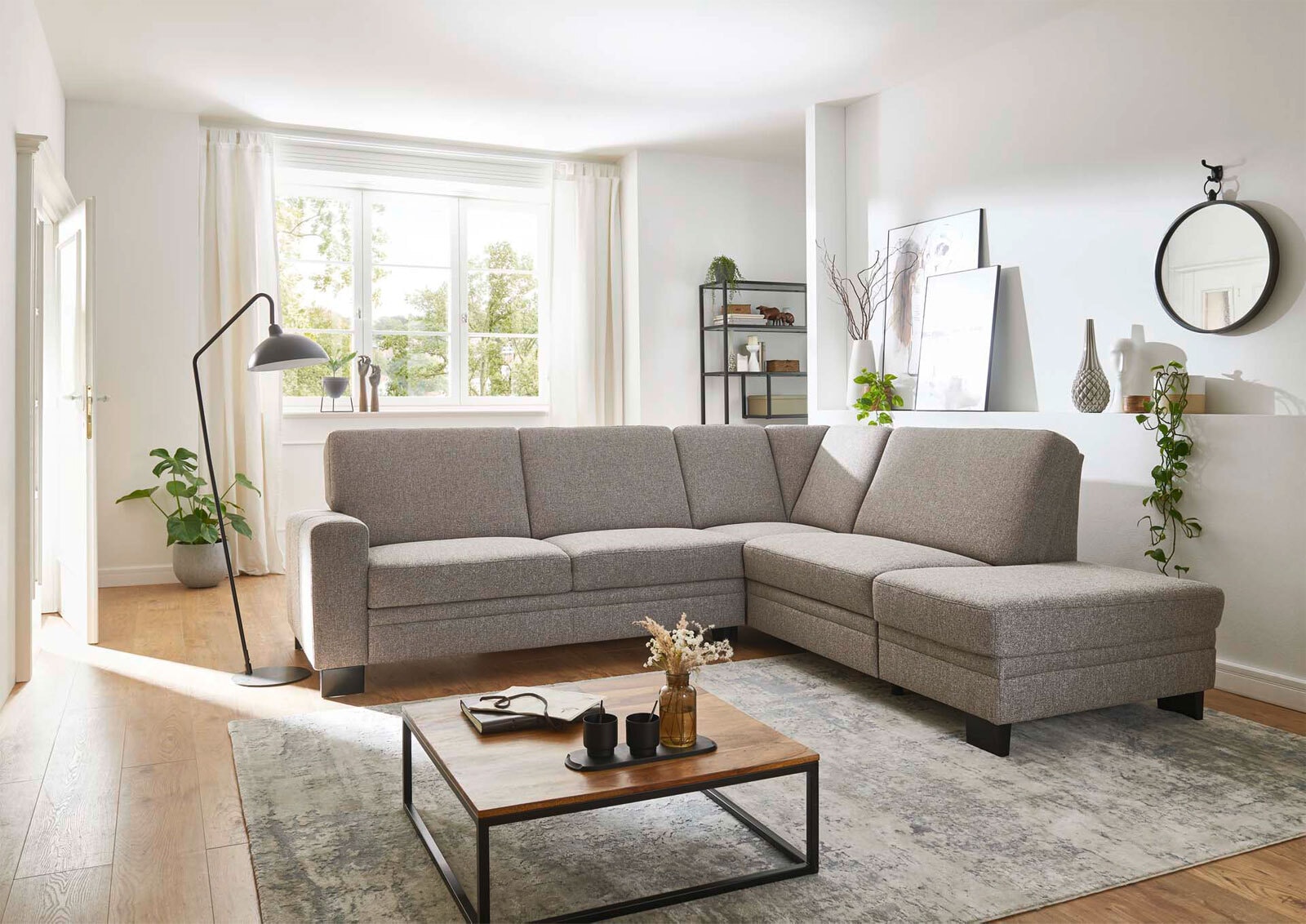 Ecksofa Brügge Nougat
