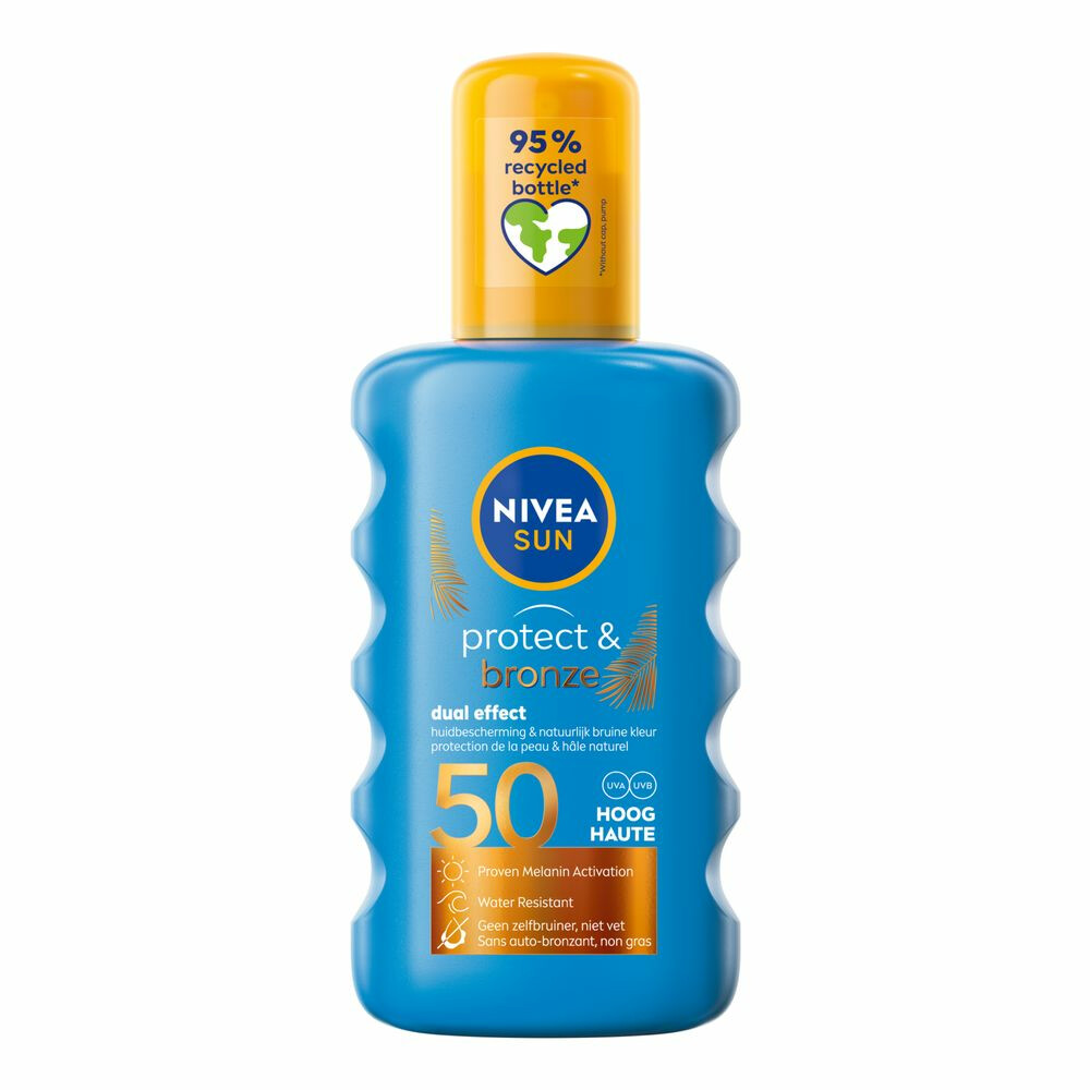 Nivea Sun Protect & Bronze Zonnespray SPF 50200 ml