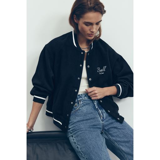 BALL Milano Casual Jakke, Black Iris, S