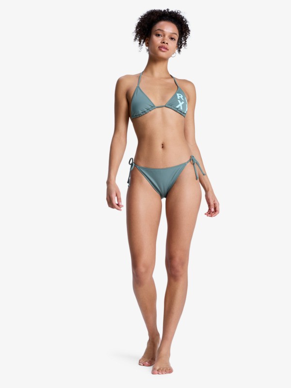Solid Essentials TS Set Ensemble de bikini Tiki Tri deux pièces Vert Femme