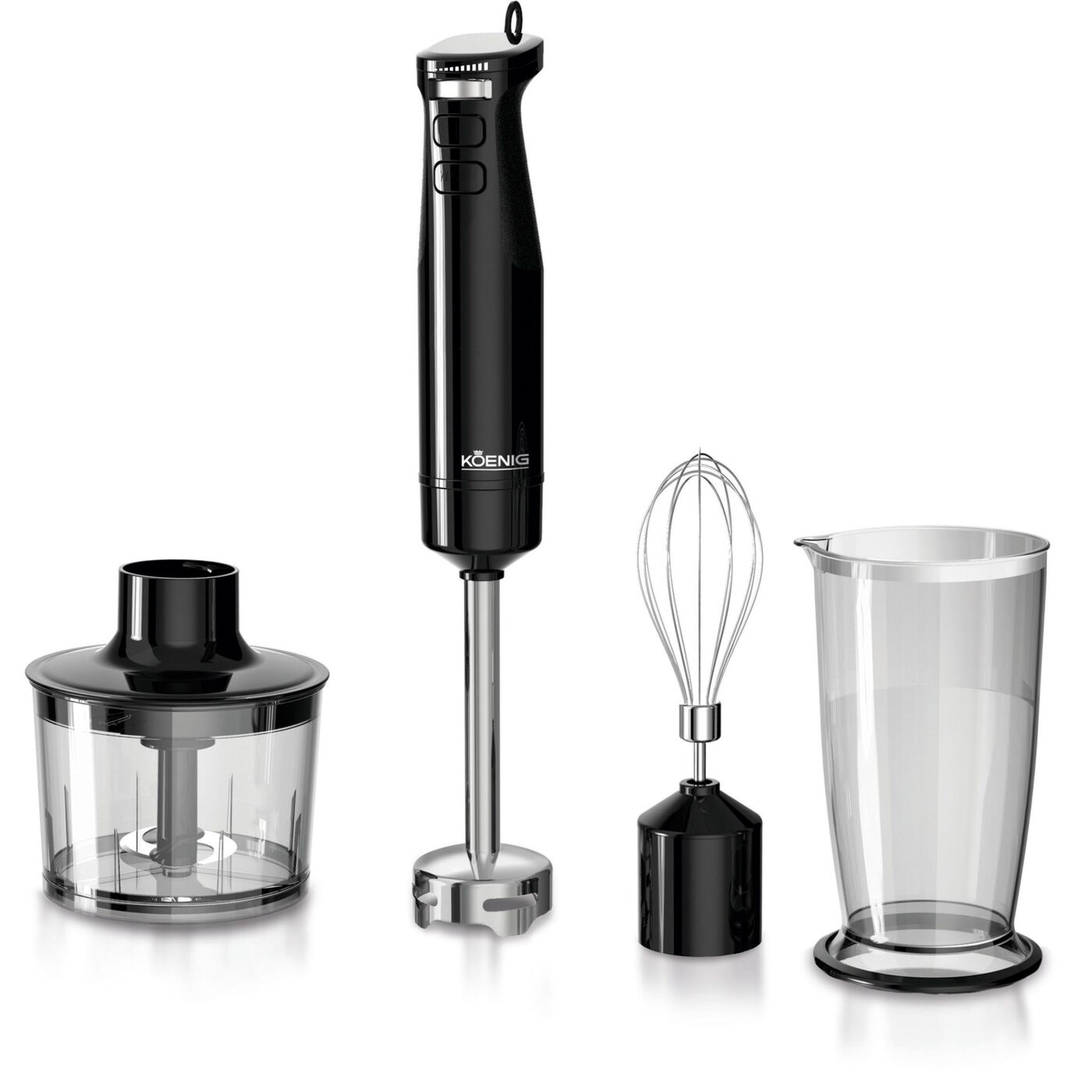 KoenigStabmixer «Black Line» 3-in-1-Set