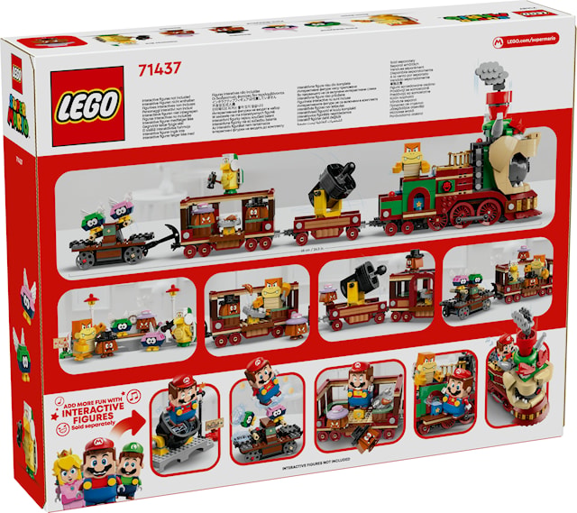 Bowser-hurtigtoget LEGO® Super Mario (71437)