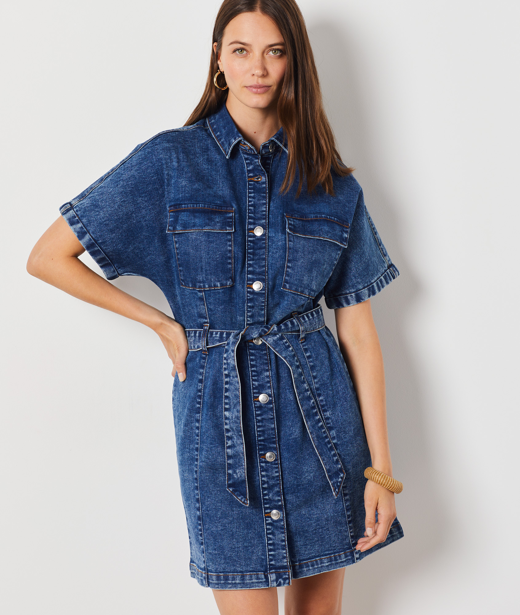 Robe en jean
