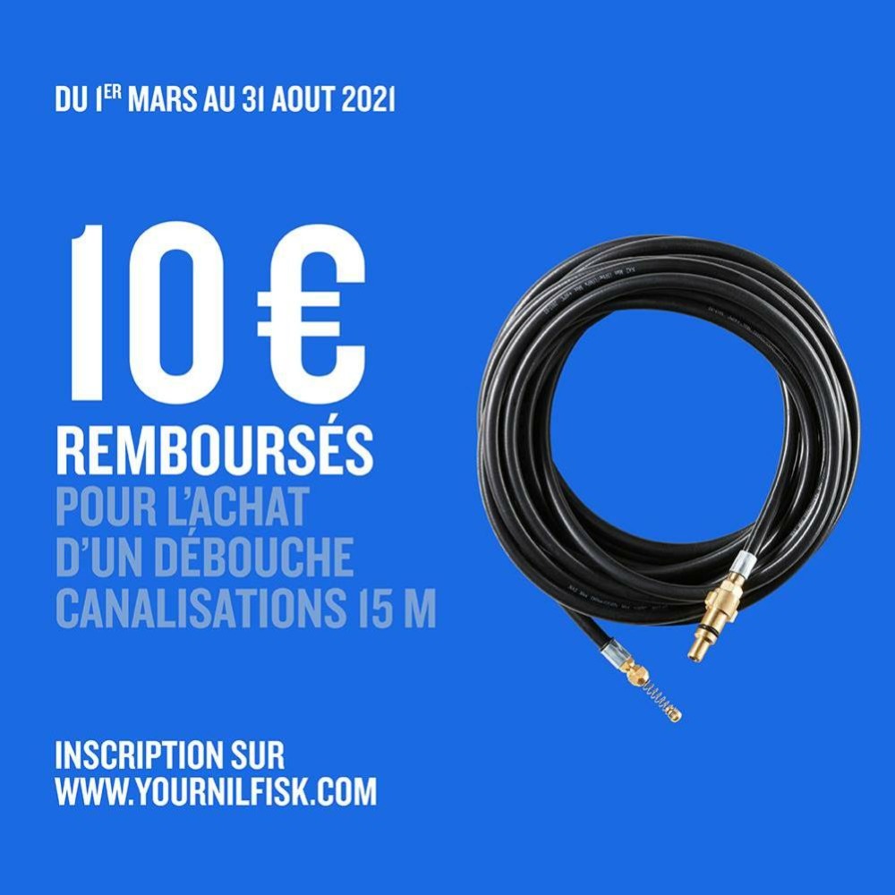 Déboucheur de canalisation nilfisk