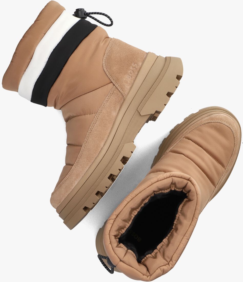BOSS beige boss enkelboots foster