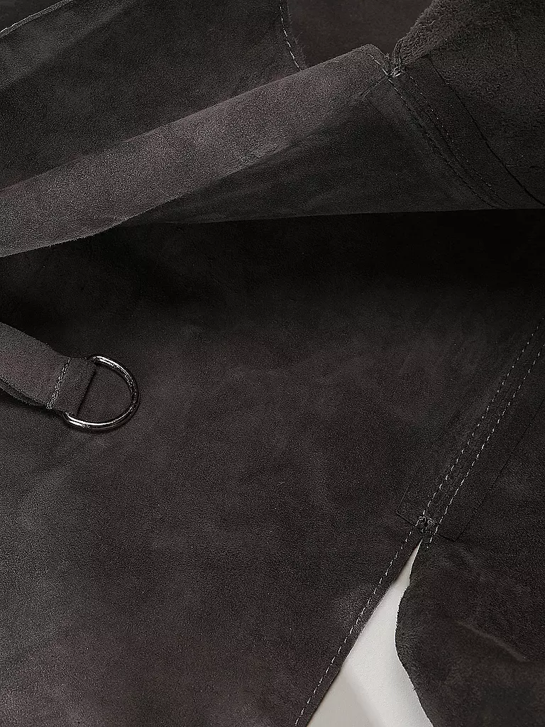 ZAMT Ledertasche - Shopper RIN Large  grau