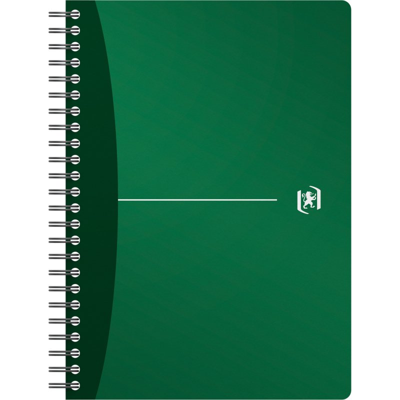 Cahier spirale Oxford Urban mix A5 14,8 x 21 cm - petits carreaux - 180 pages
