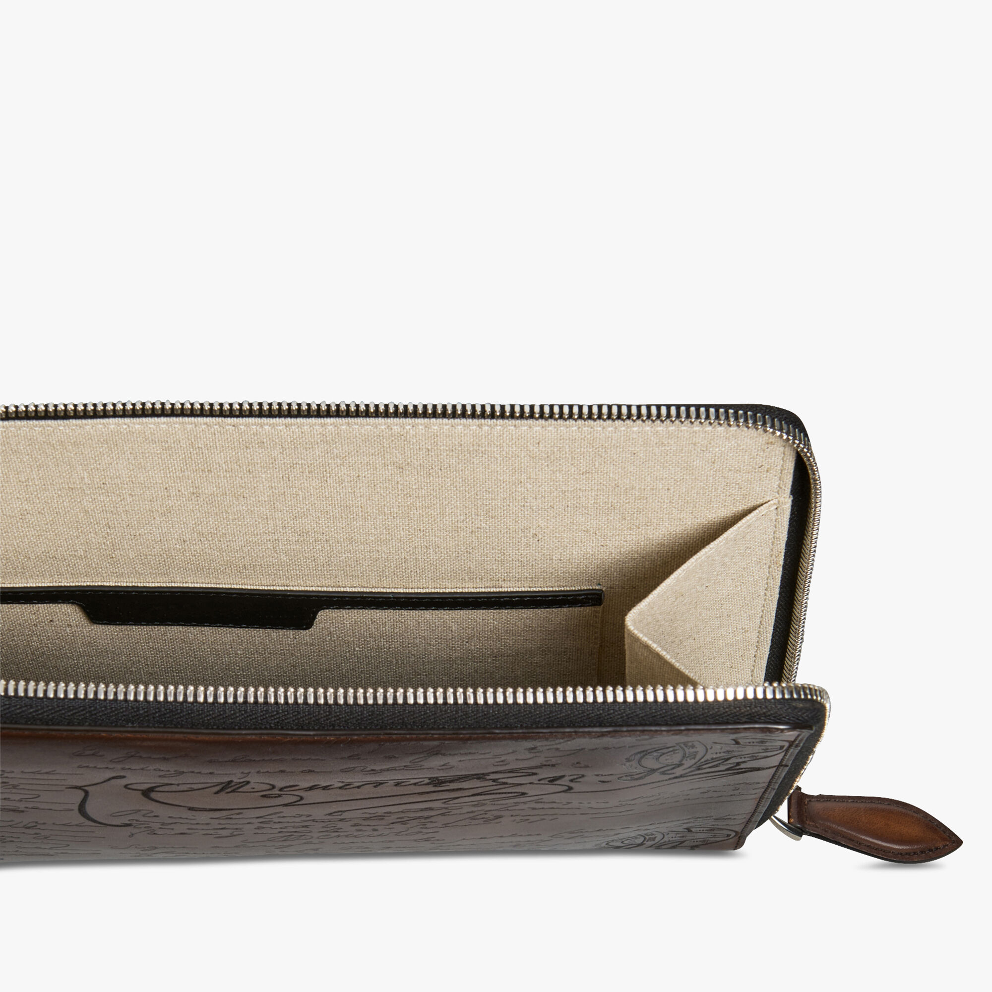 Pochette Nino Gm En Cuir Scritto