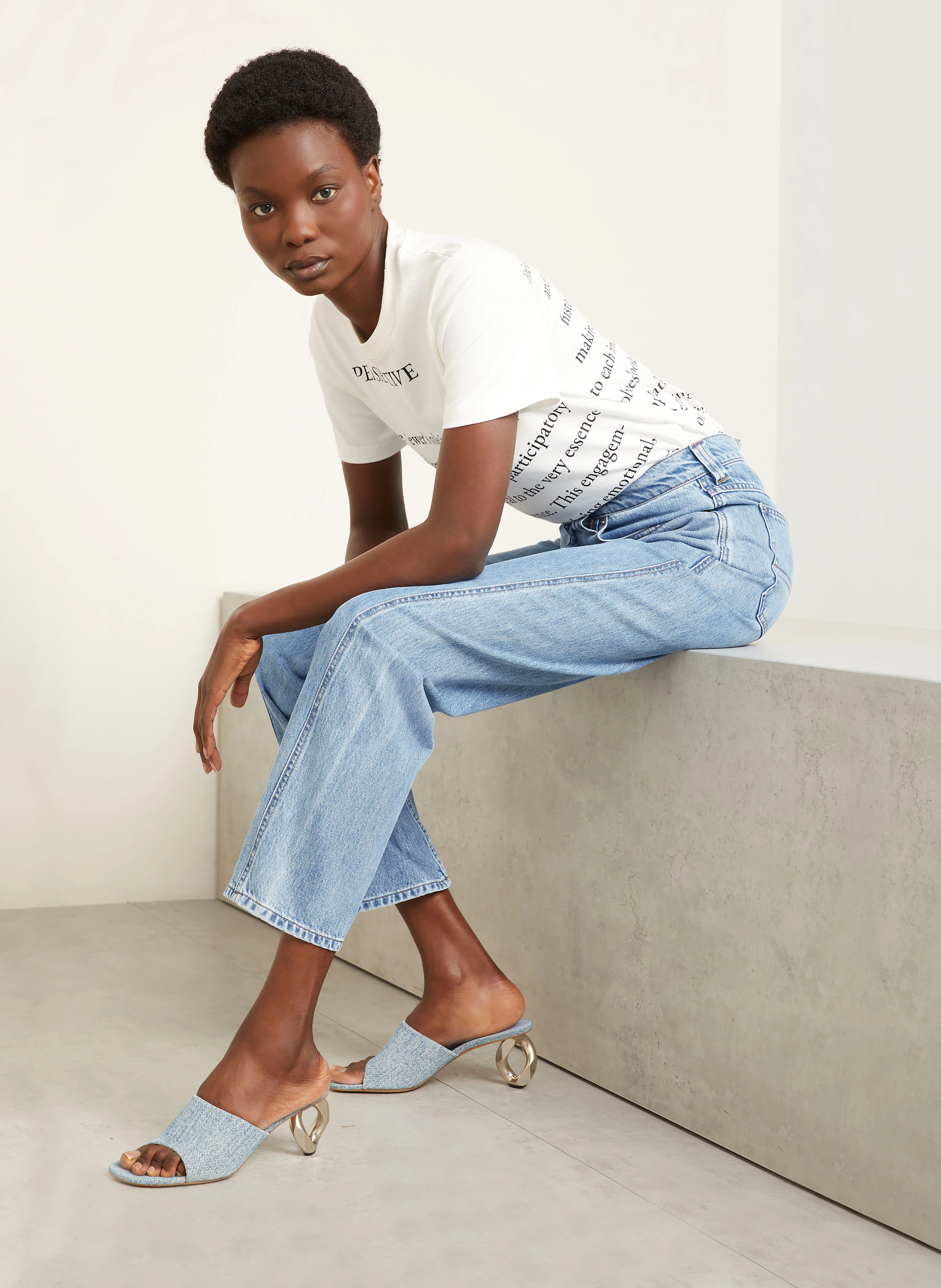JW ANDERSON Barrel Jeans TWISTED