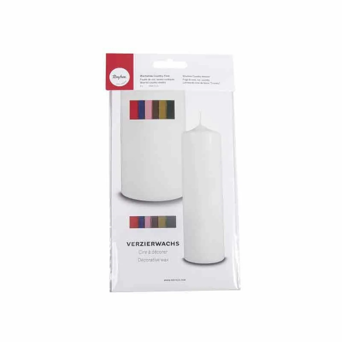 Rayher Feuille Cire Teintes Rustiques 20x6cm