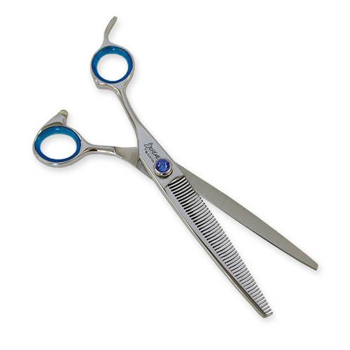 Tesoura de modelagem Boheme adequada para tosa de cães canhotos. 17,5 cm.