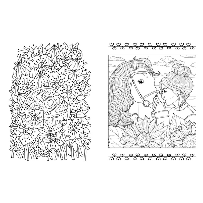 Malbuch #Girlpower - Mit 50 Tattoos