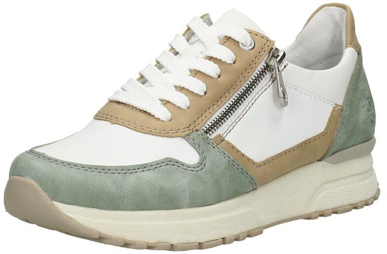 Rieker Veterschoenen Laag mint