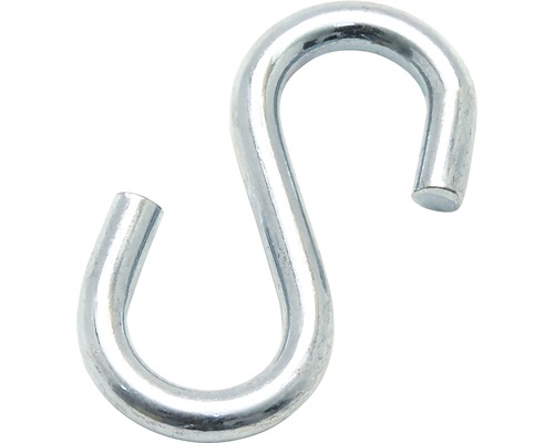 S-haken 8x110 mm, verzinkt.