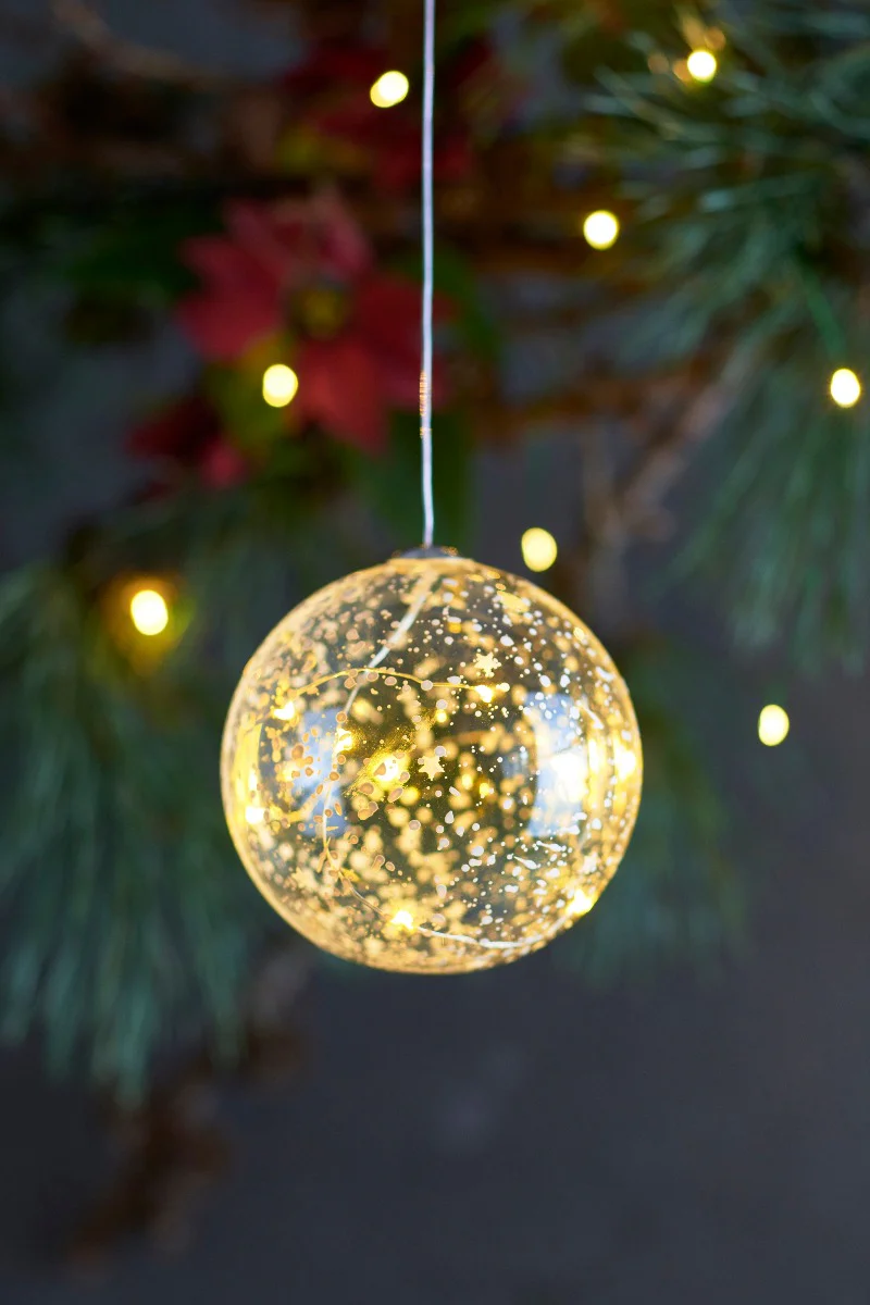 Sirius  Romantic LED kugle, romantic/clear - Ø: 10 cm.