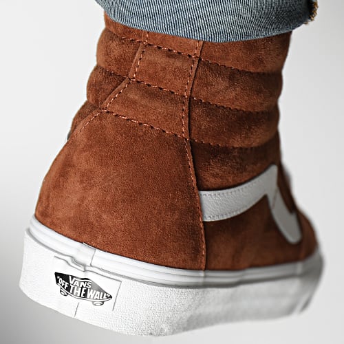 Baskets Sk8 Hi A7Q5N1RE1 Suede Tortoise Shell