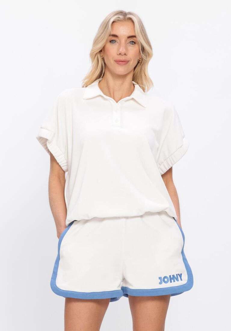 witte johny truien/vesten mellie sweat polo