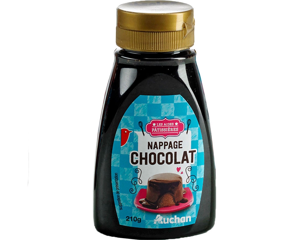 COBERTURA AUCHAN DE CHOCOLATE 210G