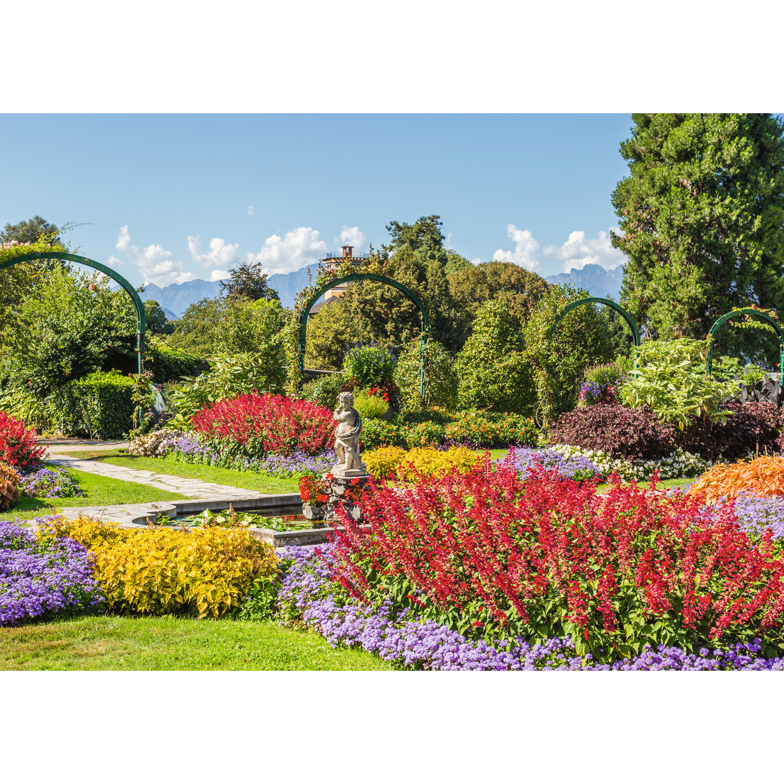 Ravensburger Puzzle Park of Villa Pallavicino Italien