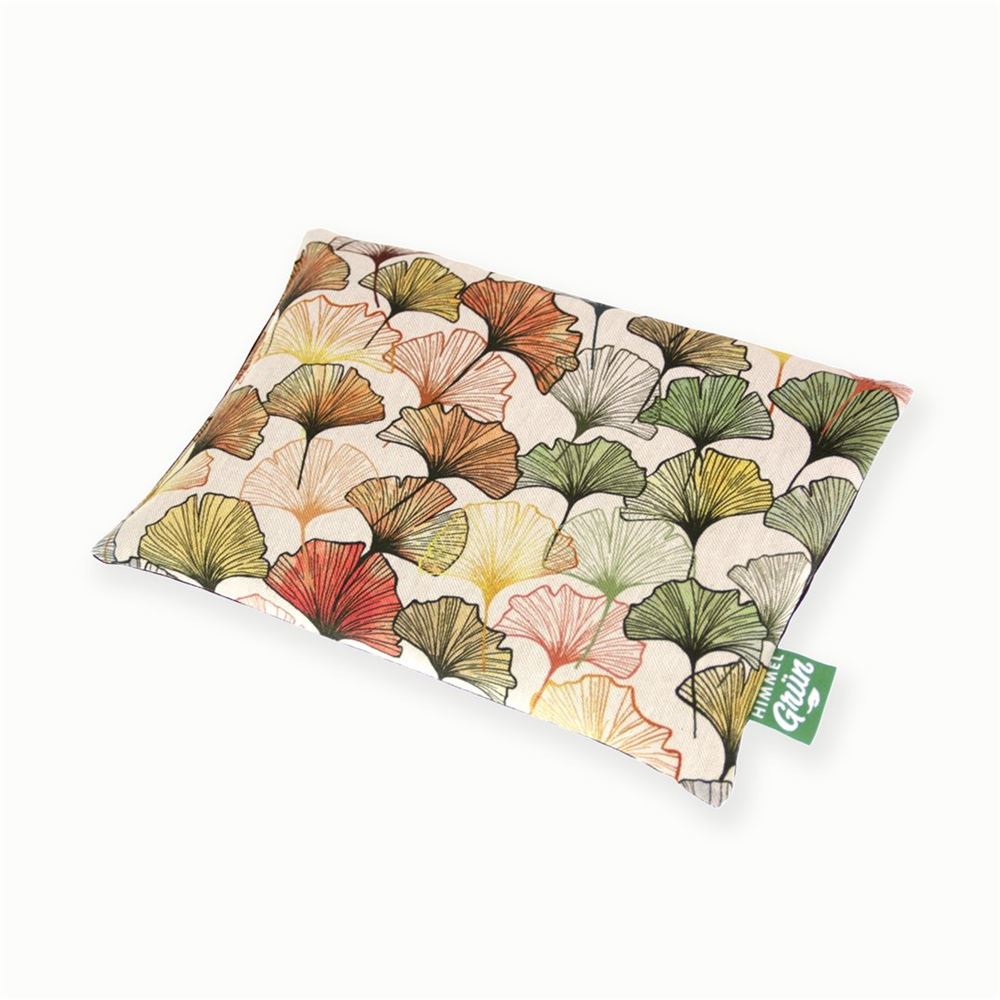 HIMMELGRUEN Kirschkernkissen 30x20cm Ginkgoblätter Btl 1 Stk