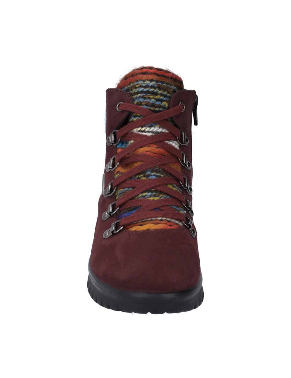 Stiefelette Calais 82, carmin-kombi