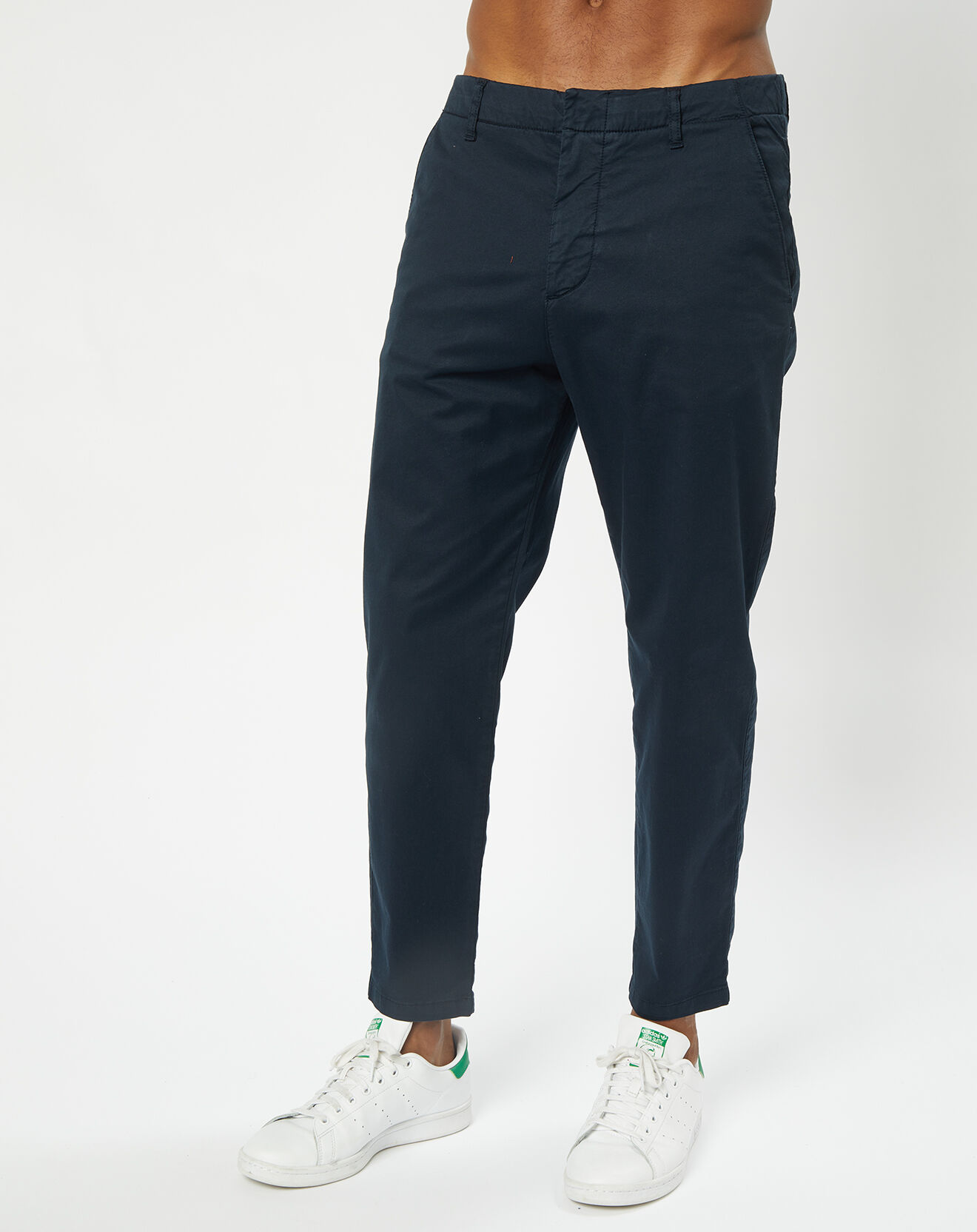 Marc O'Polo Pantalon Belsbo Jogger Coton Organic bleu marine