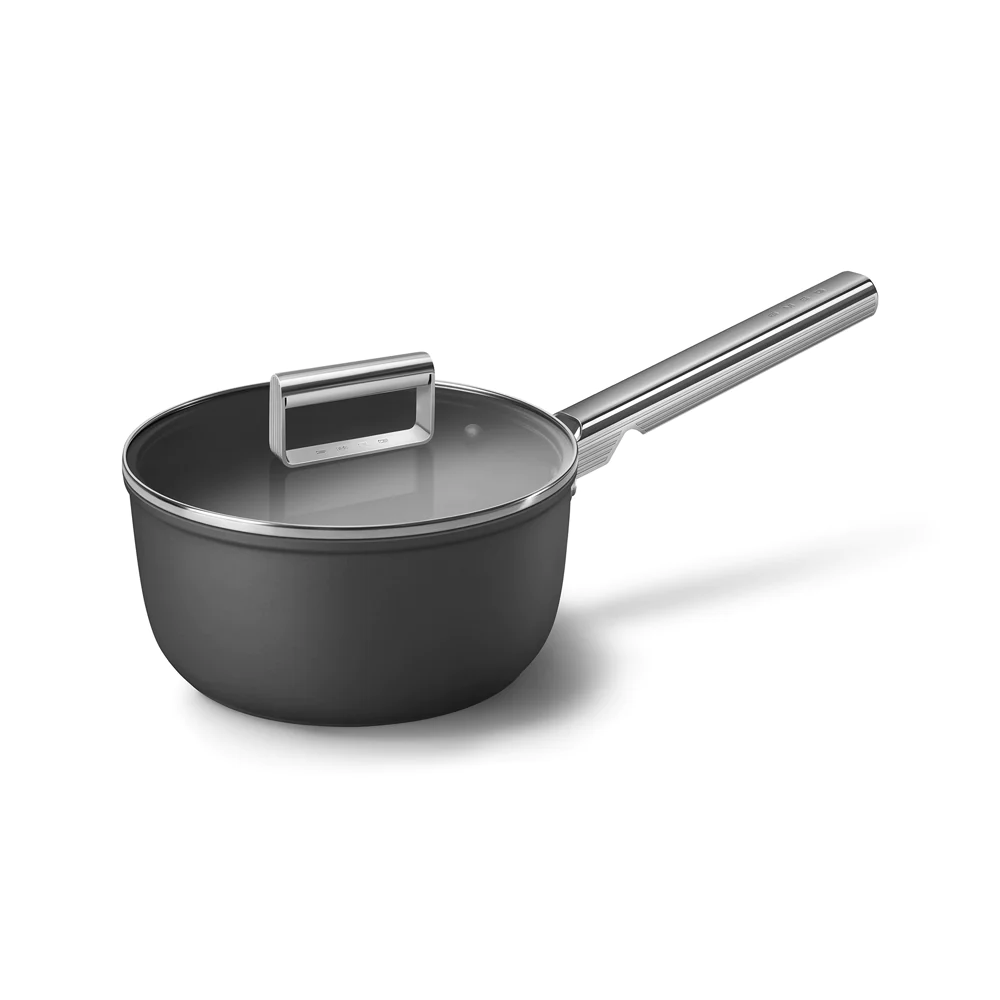 Casserole années 50 20 cm noire Smeg