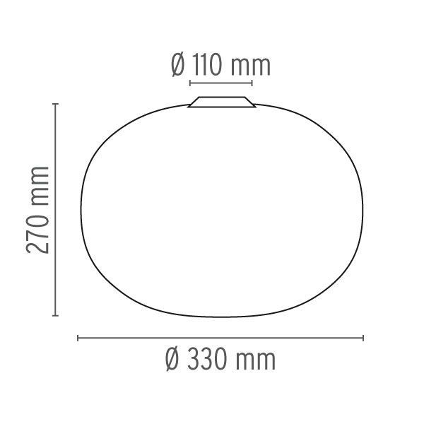 Glo-Ball C1 plafondlamp Ã33