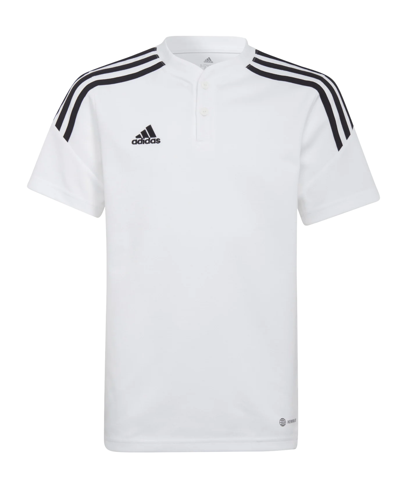 adidas Condivo 22 Poloshirt Kids Weiss Schwarz