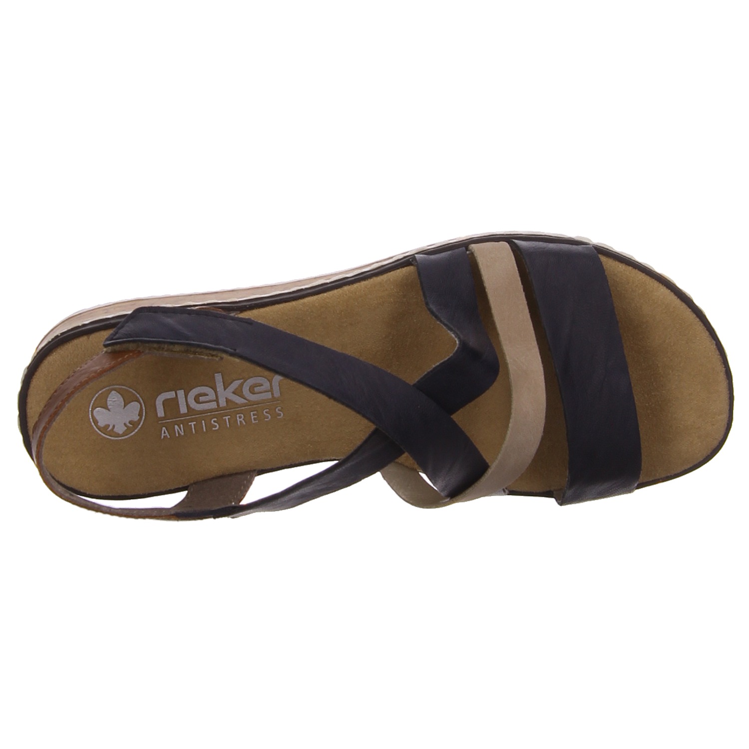 Rieker Sandale blau blau