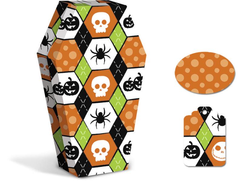 URSUS Geschenkbox Spooky 3 6 Stück Geschenkbox