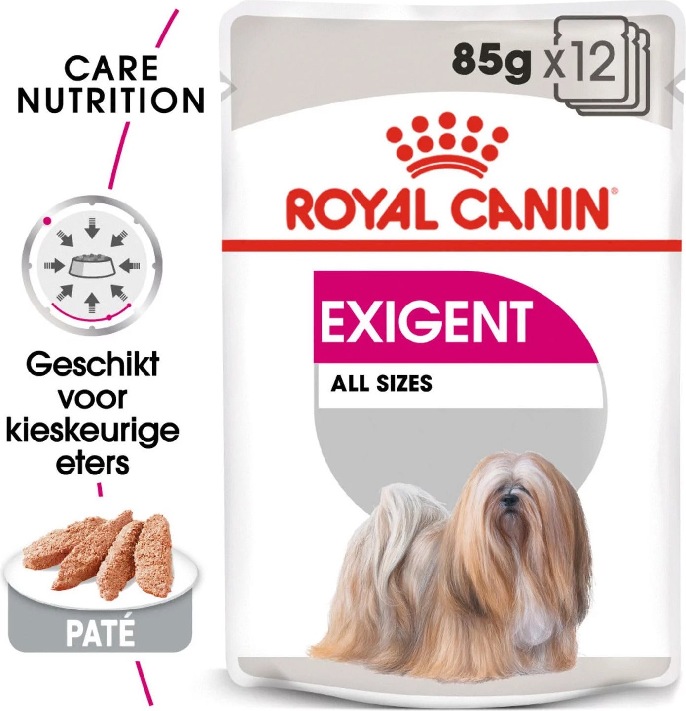 Royal Canin natvoer Canine Care Nutrition exigent 85 g 12 stuks