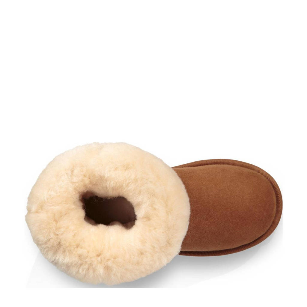 UGG Classic llsuède enkelboots camel