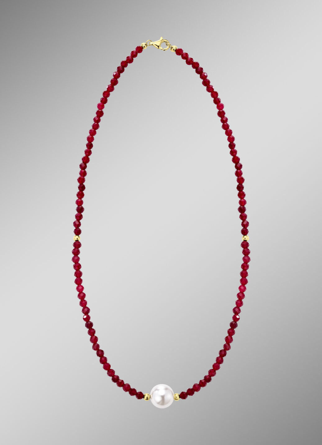 Halskette mit  Muschelkernperle