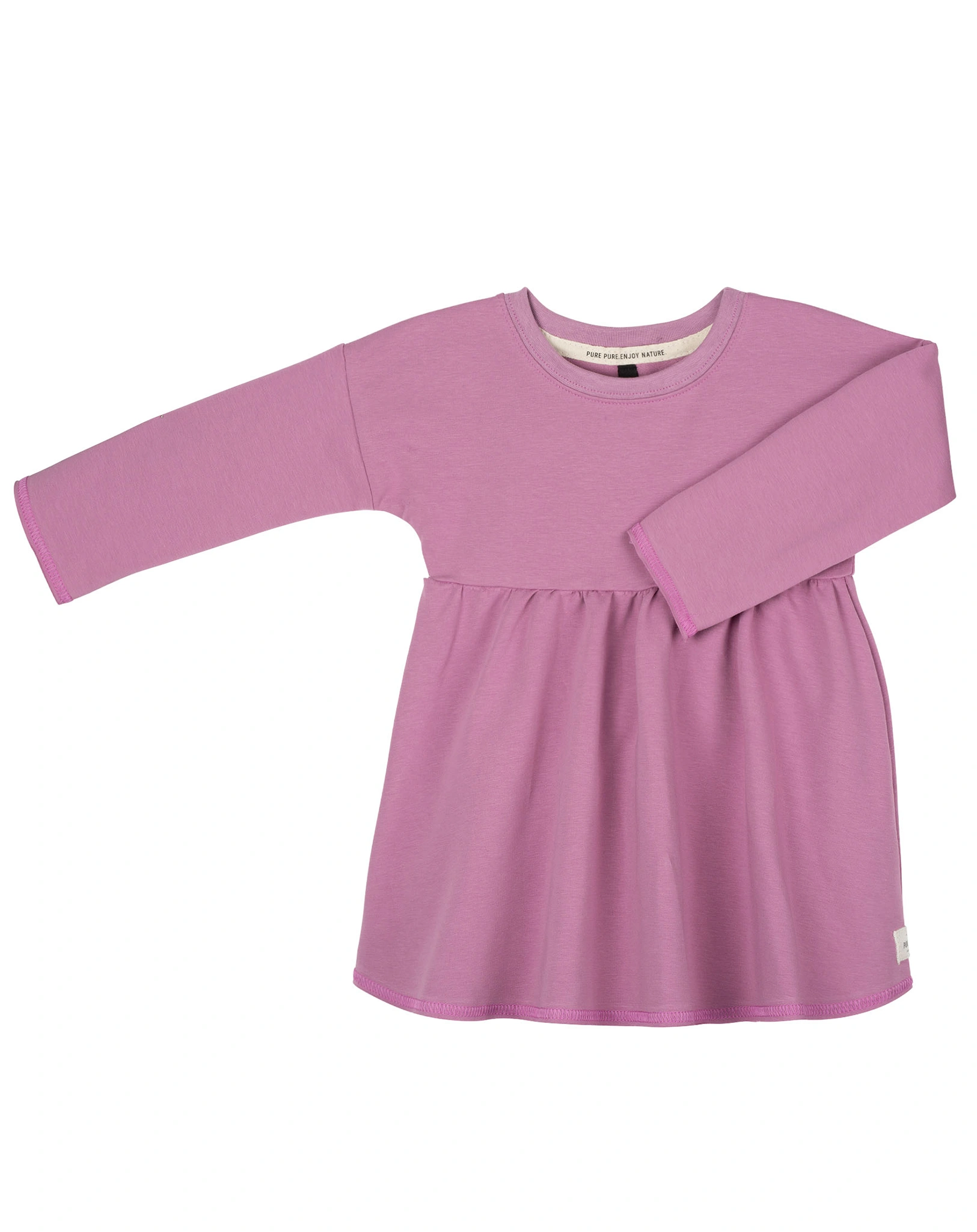 Sweatkleid PURE BASIC in mauve