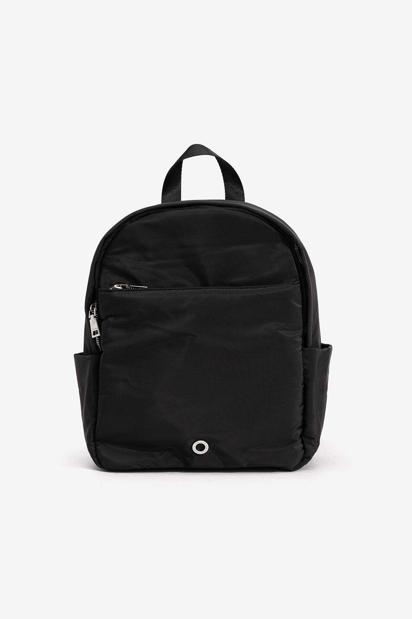 Bolsa acolchoada de nylon - preta