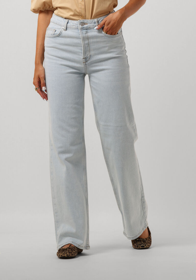 SELECTED FEMME lichtblauwe selected femme wide jeans slfalice hw wide lon