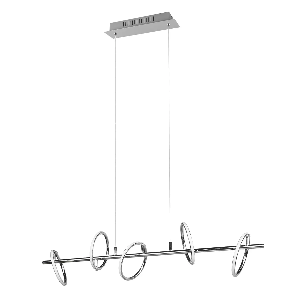LED-Pendelleuchte Aro Silber