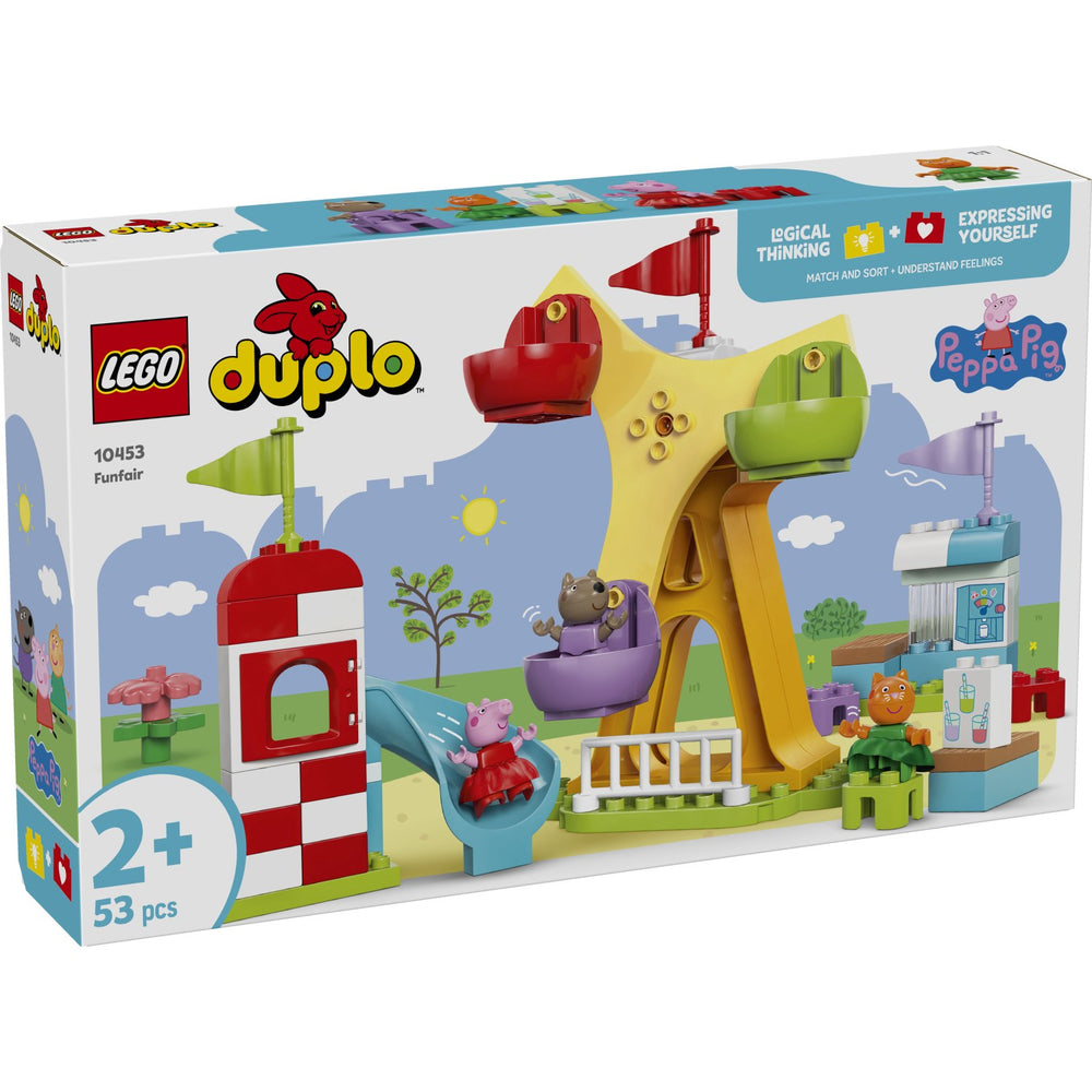 Køb LEGO® DUPLO Peppa Pig - Forlystelsespark 10453