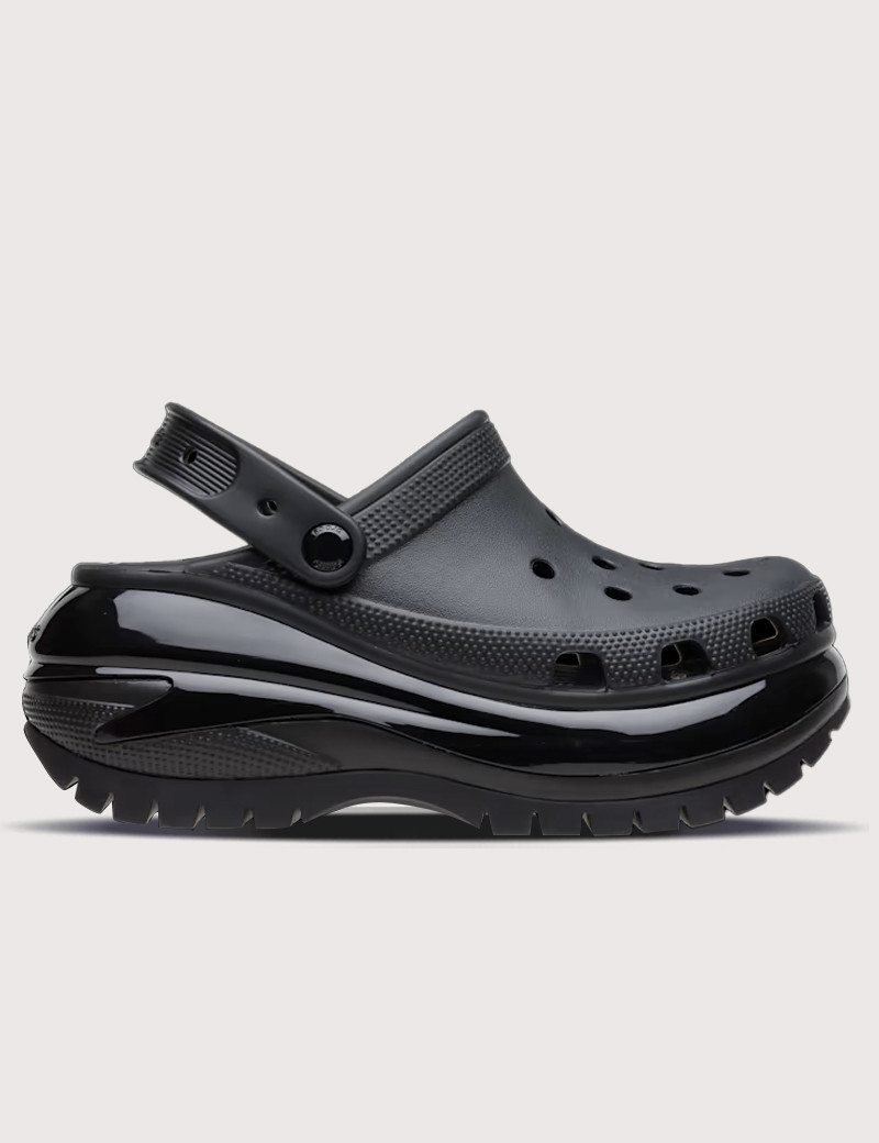 CROCS SABOTS FEMME MEGA CRUSH CLOG NOIR
