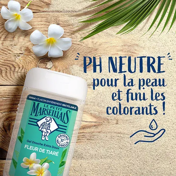 Le Petit Marseillais Gel de banho extra suave Flor de Tiare 250ml