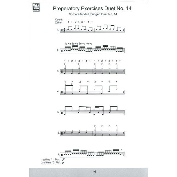 Leu Verlag 41 Drum Duets