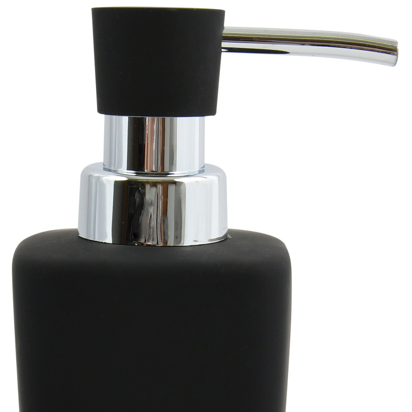 MSV Zeeppompje|dispenser - Haiti - keramiek - zwart- 6 x 15 cm