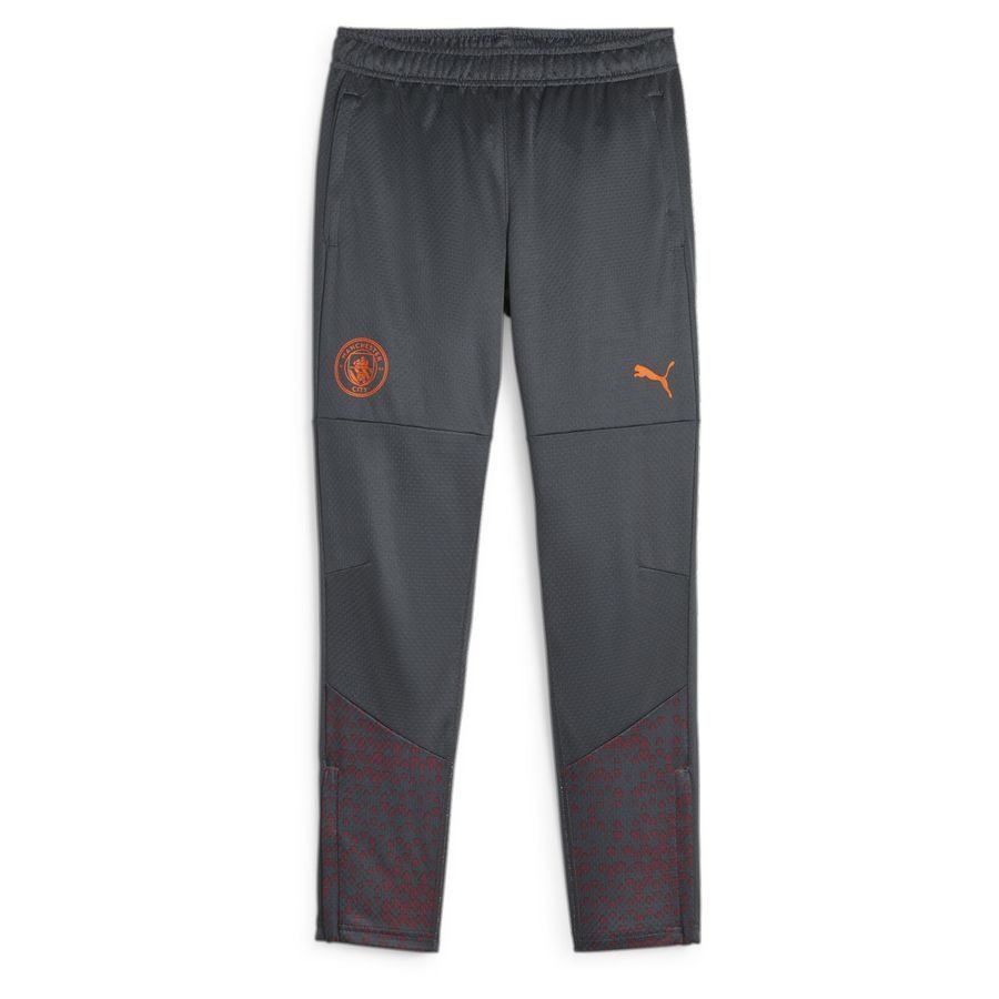 Manchester City Bas de Survêtement - Gris/Orange Enfant
