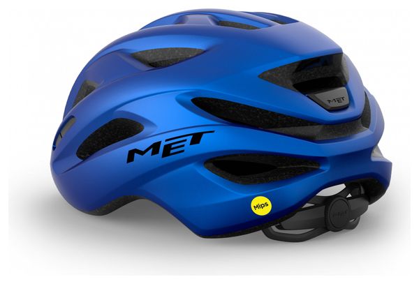 Casque MET Idolo Mips Bleu Metallic Mat