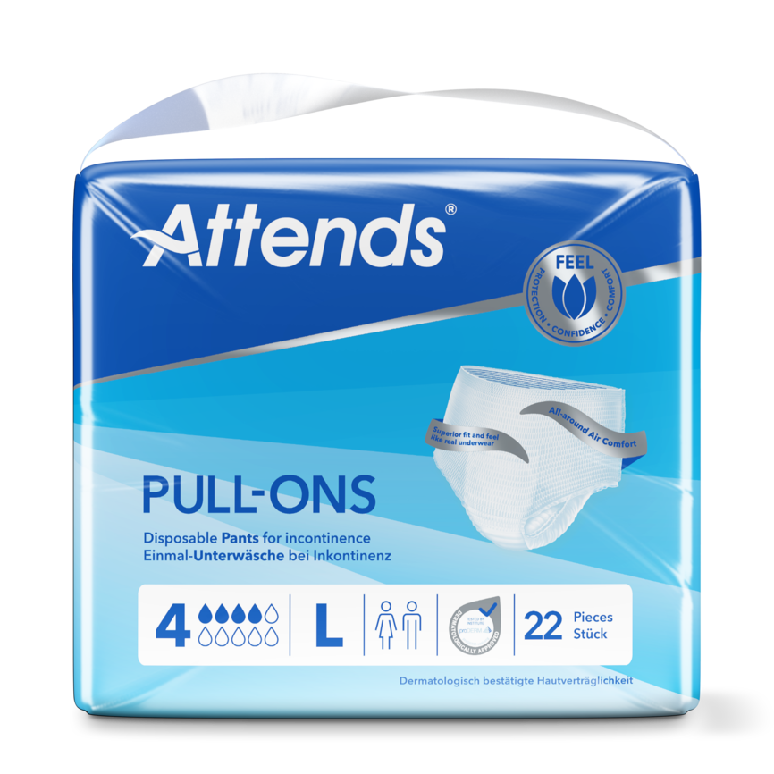 Attends Pull-Ons 4 L 22 stk