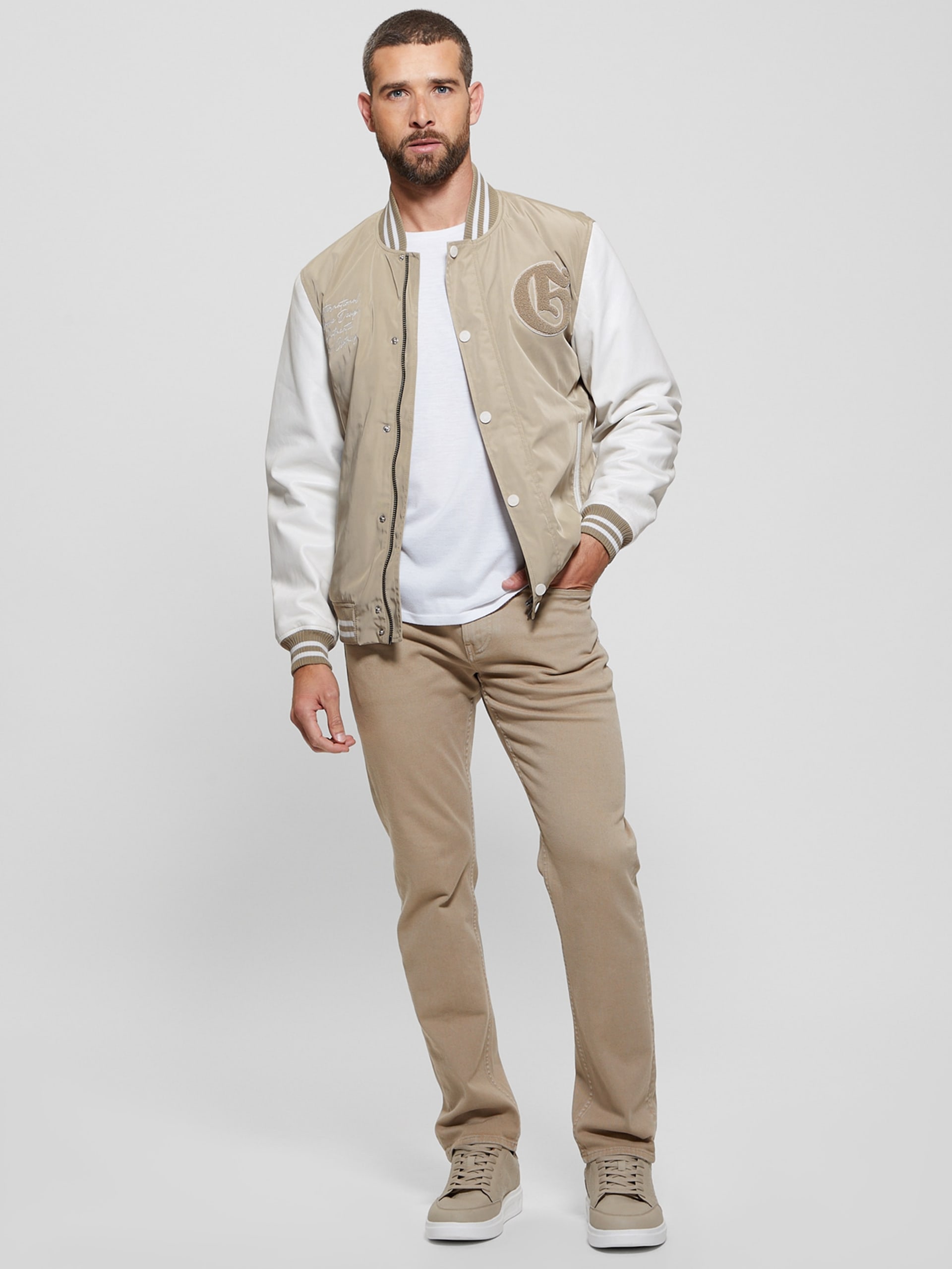 Jaqueta Varsity Color-Block