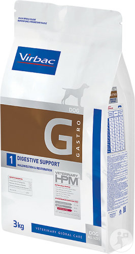 Virbac Veterinary HPM Digestive Support G1 Pour Chiens 3kg
